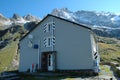 Mountain hostel nearby Grindelwald in Switzerland.