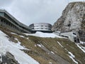 Mountain hotel Bellevue Berghotel Bellevue in the Swiss mountain range of Pilatus, Alpnach - Canton of Obwalden, Switzerland