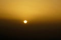 Mountain Huashan Sunrise Royalty Free Stock Photo