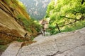 Mountain huashan Royalty Free Stock Photo