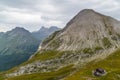 Mountain hut Kaiserjochhaus in the Lechtal Alps, North Tyrol, Austria