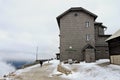 Mountain hut Ottohaus in the Alps. Lower Austria.