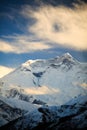 Mountain inspirational landscape, Annapurna range Nepal Royalty Free Stock Photo