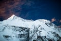 Mountain inspirational landscape, Annapurna range Nepal Royalty Free Stock Photo