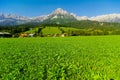 Mountain from Kaisergebirge Royalty Free Stock Photo