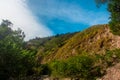 Mountain Kawatuna Landscape in Kawatuna, Palu, Central Sulawesi, Indonesia