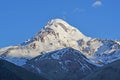 Mountain Kazbek, Georgia Royalty Free Stock Photo