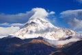 Mountain Kazbek Royalty Free Stock Photo