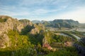 Mountain at Khao Sam Roi Yot National Park Royalty Free Stock Photo