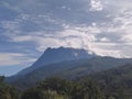 Mountain Kinabalu Sabah Malaysia Royalty Free Stock Photo
