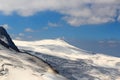 Mountain Kleinvenediger and glacier, Hohe Tauern Alps, Austria