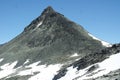 Mountain Kyrkja in Jotunheimen, Norway Royalty Free Stock Photo