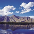 Mountain and lake