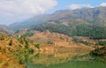 Mountain lake in Chau Doc town