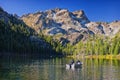 Mountain Lake Fishing, California