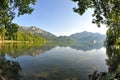 Mountain lake / Kochelsee Royalty Free Stock Photo