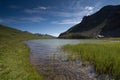 Mountain lake landscape Royalty Free Stock Photo