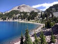 Mountain lake in Lassen National Park