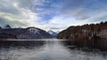 Mountain lake next to Neuschwanstein castle