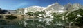 Horské jezero panorama