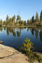 Mountain Lake Reflection Royalty Free Stock Photo