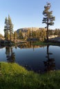 Mountain Lake Reflection Royalty Free Stock Photo