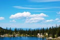 Mountain Lake and Sky