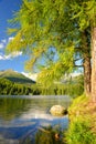 Mountain lake Strbske pleso