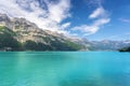 Mountain Lake - Switzerland. Royalty Free Stock Photo