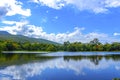 Mountain lake in thailand