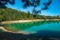 Mountain Lake Turquoise. Crimea.