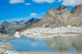 Mountain lake in Valle Aurina