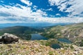Mountain Lakes Landscape Royalty Free Stock Photo