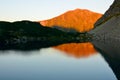 Mountain Lakes Rohacska Mt. Volovec Royalty Free Stock Photo