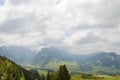 Mountain landscape in Appenzell Switzerland