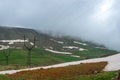 Mountain landscape of Armenia in June