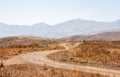 Mountain landscape in Armenia. Selim pass