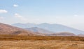 Mountain landscape in Armenia. Selim pass