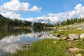 Mountain landscape of Arpy lake