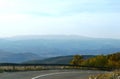 mountain landscape in autumn