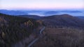 Mountain Landscape In Autumn