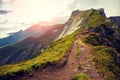 Mountain landscape. Beautiful nature of Norway Royalty Free Stock Photo