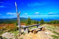 Mountain landscape - a bog on a mountain slope with a view of the swieradÃÂ³w spa