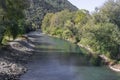 Mountain landscape with a calm river