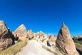 Mountain landscape. Cappadocia, Anatolia Royalty Free Stock Photo