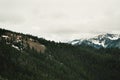 Mountain Landscape in Cascades National Park, Washington Royalty Free Stock Photo