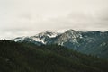 Mountain Landscape in Cascades National Park, Washington Royalty Free Stock Photo