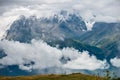 Mountain landscape of Caucasus Royalty Free Stock Photo