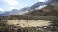 Mountain landscape at Caucasus Russia