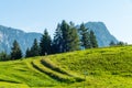 Mountain landscape of Chiemgau Alps Royalty Free Stock Photo